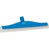 Vikan 7762-3 klassieke vloertrekker 40cm blauw, flexibele nek, wit cassette