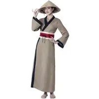 Atosa China Kimono Costume Beige XS-S Kinderen