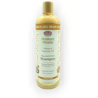 African Pride - MOISTURE MIRACLE - HONEY COCONUT OIL SHAMPOO BONUS 16OZ
