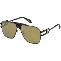 Just cavalli SJC094 Nero lucido 61/12/140 UNISEX Zonnebrillen