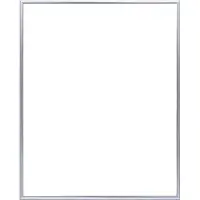 Homedecoration Kampen– Fotolijst – Fotomaat – 28x43,2 ccm– Aluminium – Zilver hoogglans
