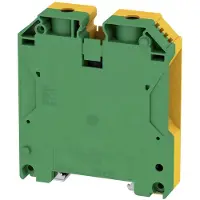 Weidmuller 9512200000 Aardingsklem Schroeven Groen-geel 10 stuk(s)