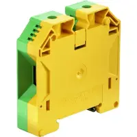 Weidmuller 1846040000-10 Aardingsklem Schroeven Groen-geel 10 stuk(s) Piece
