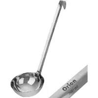 Orion RVS Soeplepel 300ml - 35cm Lange Steel - Keuken Lepel voor Saus