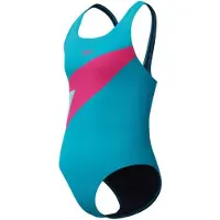 Speedo - Kid's Hyperboom Butterfly Back One Piece - Badpak 140, turkoois