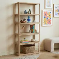 Giga Meubel Boekenkast Noëlle 200cm Naturel