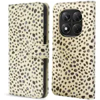 IMoshion Design Bookcase voor de Xiaomi Redmi Note 14 Pro (5G) / 14 Pro Plus (5G) - Black And White Dots