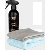 Rush Spray Wax - autowax - - Zorgt voor diepe en egale glans - Voor lak, kunststof, metaal, chroom en glas - Geeft een beschermende laag - Voor iedere Auto - auto schoonmaken