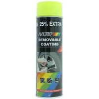 Motip Sprayplast Removable Coating – Fluoriserend Geel – 500ml