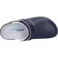 ABEBA Work Shoes Rubber Medizinische Clog – Leder, Src, Sanitätsclog Marine-42