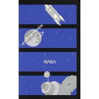 Moleskine NASA Volant Schrift Large - Softcover - Blanco - Glow in the Dark
