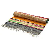 Ancient Wisdom Groot voddenkleed - 150x90cm - premium kwaliteit - Regenboogkleuren