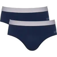 Sloggi men GO ABC 2.0 Brief 2P Heren Onderbroek - NAVY - Maat XL