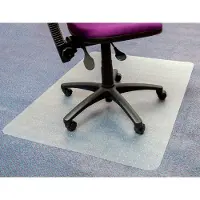 Floortex Stoelmat PVC 120x90cm voor zachte vloeren
