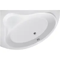 Aqualine Orava Bad 150x90x38cm, links/wit