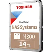 Toshiba N300, 14 TB (SATA 6 Gb/s, 3,5", voor particulieren)