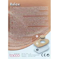 Tacco Hielspoor hiel kussen inlegzool maat XXL maat 43 - 46 - Relax hielkussen met gatontlasting, bruin. Ortho Medische hakverhoger