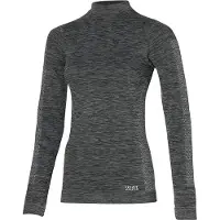 Heat Keeper Heatkeeper Thermoshirt Lange Mouw Dames Premium Zwart Melange-M