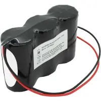 AccuCell NiCd 3.6V 4500mAh F1x3 Mono D - Noodverlichting batterij - 200mm kabel