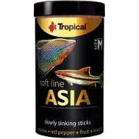 Tropical Soft Line Asia Size M - voer voor aquariumvissen - 250 ml/100 g