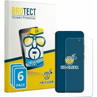 BROTECT - Screenprotector voor Oppo Reno 13 - Folie Beschermfolie transparant 6 Stuks