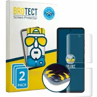 BROTECT - Screenprotector voor Motorola Razr 70 Ultra - Folie Beschermfolie transparant volledig dekking - 2 Stuks
