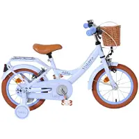 Volare Ashley Kinderfiets - Meisjes - 14 inch - Pastel Blauw - Twee Handremmen