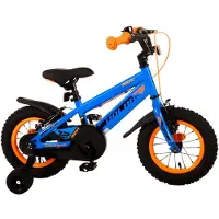Volare Rocky Kinderfiets - Jongens - 12 inch - Blauw - Twee handremmen