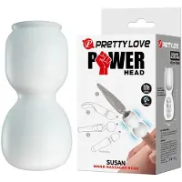 Pretty Love POWER - Susan - Wand Vibrator Opzetstuk - Wit