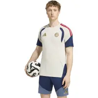 Adidas Bayern München Trainingsshirt 2026-2027 Beige Donkerblauw Rood Goud