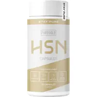 Pure Gold HSN – 60 Capsules – 30 Porties – Hyaluronzuur & Q10 met Vitamine C, D, A, B6, Zink & Niacine – voor Huid, Haar & Nagels