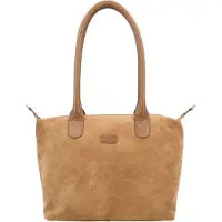 Charm London Suède Shopper / Schoudertas Buckingham Royale Camel