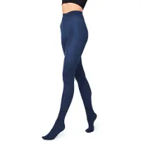 Merry Style Dames Panty - 40 DEN - Medium gloss - Polyamide - SS-Hiver-40 - Marineblauw - L