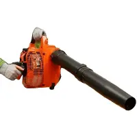OEM Handheld bladblazer, 25,4 ccm, 7000 tpm, tankinhoud 1,2 liter, nettogewicht 6,5 kg, inclusief twee blaasbuizen