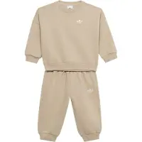 Adidas Joggingpak 'LOOSE CREW JOGGER' beige
