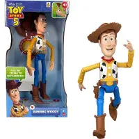 Mattel Disney en Pixar Toy Story 5 Rennende Woody actiefiguur van 30 cm - Meer dan 50 geluiden - Nederlands