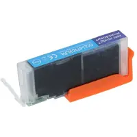 PrintAbout Inktcartridge CLI-571C XL Cyaan Hoge capaciteit geschikt voor Canon