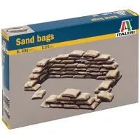 Wittmax Modelbouwpakket Militaire voertuigen - 406 Sandbags Plastic - 1:35 - Modelbouw