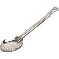 Vogue Serveerlepel RVS geperforeerd 33cm