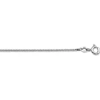 Trendjuwelier huiscollectie 4105081 Collier Witgoud Gourmet 1,2 mm