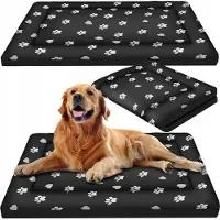Purlov Hondenmand 100x70cm - Waterdicht - Geschikt voor Grote Honden