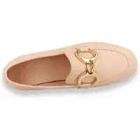 Double Heart Dames Mocassin Nude | Roze | Maat: 37