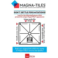 Magna-Tiles Doorschijnende kleuren 100 stuks