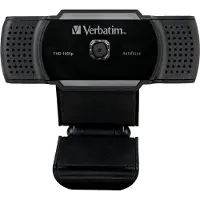 Verbatim Webcam - - AWC-01 - Quad HD - Zwart - Bedraad - One size