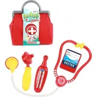 Toi-Toys Doktersset in Roder Dokterstas, 6dlg.