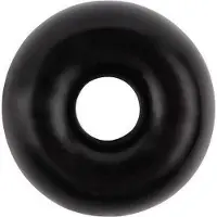 CHISA GK Power - Fat O Cockring - Rekbaar - Zwart 59 mm