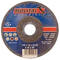 MOLITAL Schijfzaag voor dunne metalen, diameter 230 x 2,0 mm
