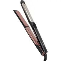 SOKANY , Stijltang 65W met LED Scherm 6 Temperatuurniveaus Snel Opwarmen, Zwart / roze