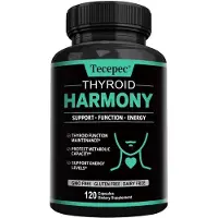 Tecepec Thyroid Harmony (120 capsules) voedingssupplement, schildklier, energie, metabolisme, schildklierfunctie, schildkliergezondheid, voedingsstoffen