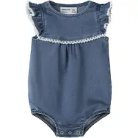 Name it - NBFMOLLY DNM ROMPER 4377-TO J - Baby - Bodies - Maat 80